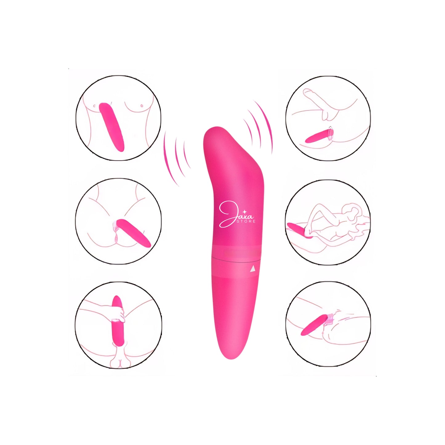 Vibrador Delfín 12Cm/Baterías