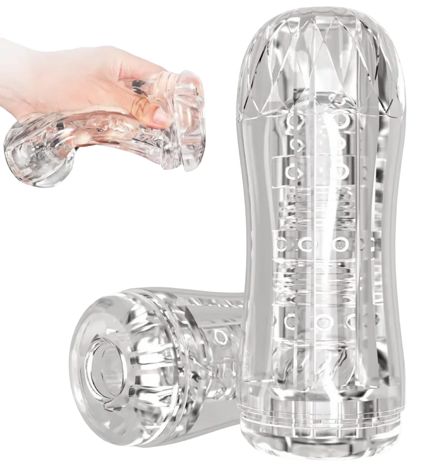 Masturbador Masculino Transparente