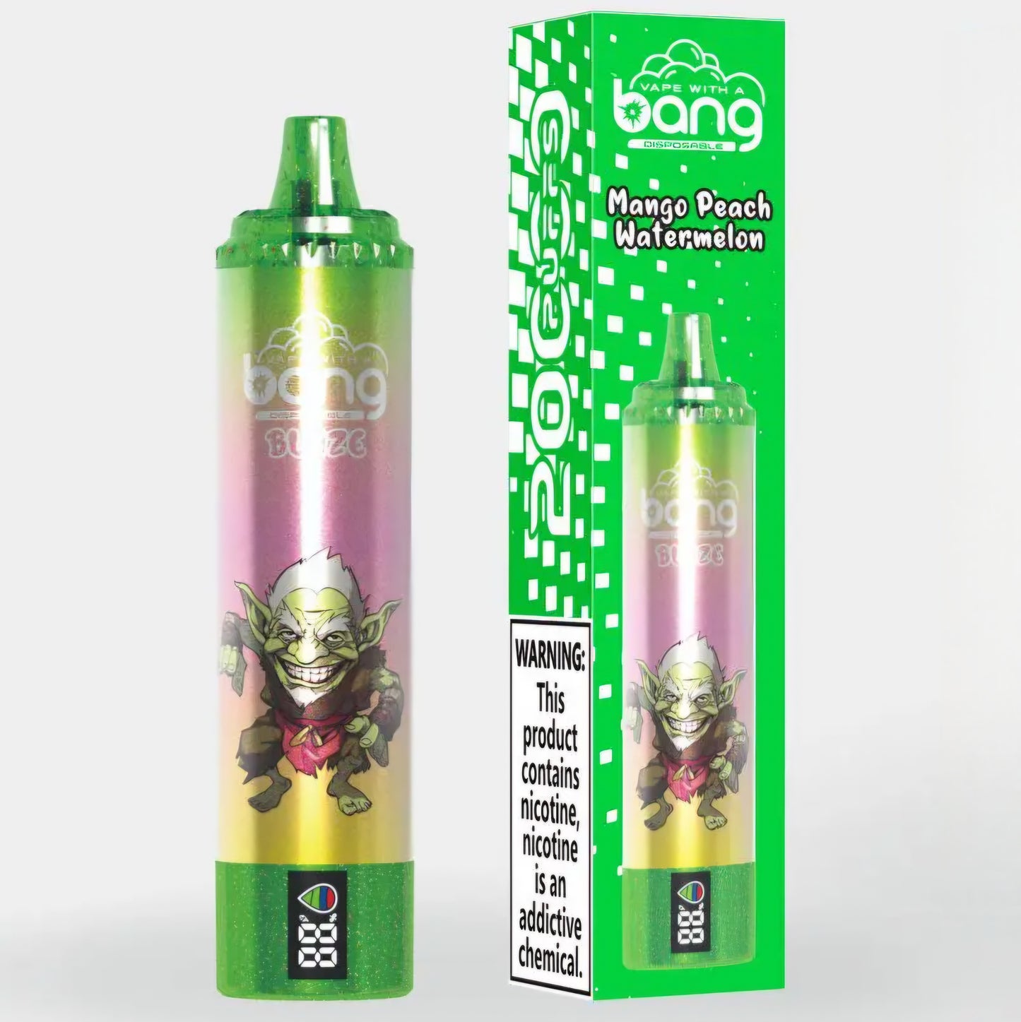 Bang 20 Mil Puffs Mango Peach Watermelon