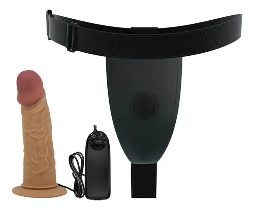Arnés +Dildo Vibrador Realista