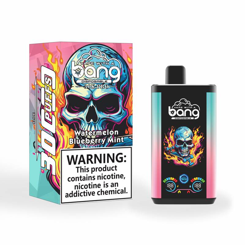 Bang Pro 30 Mil Puffs Watermelon Blueberry Mint