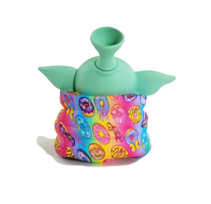 Pipa de agua de silicona Baby Yoda