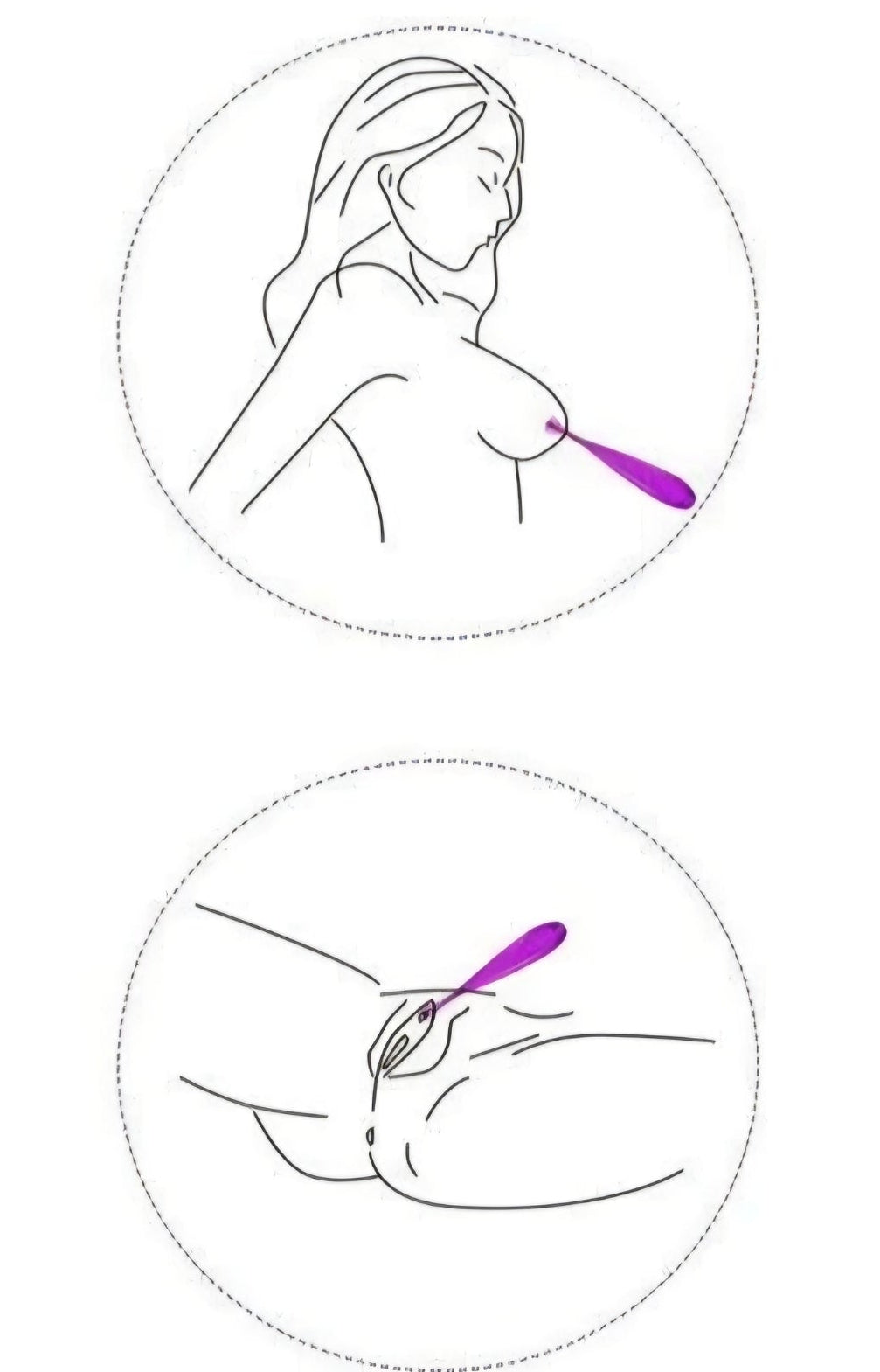 Estimulador de clitoris y pezones recargable