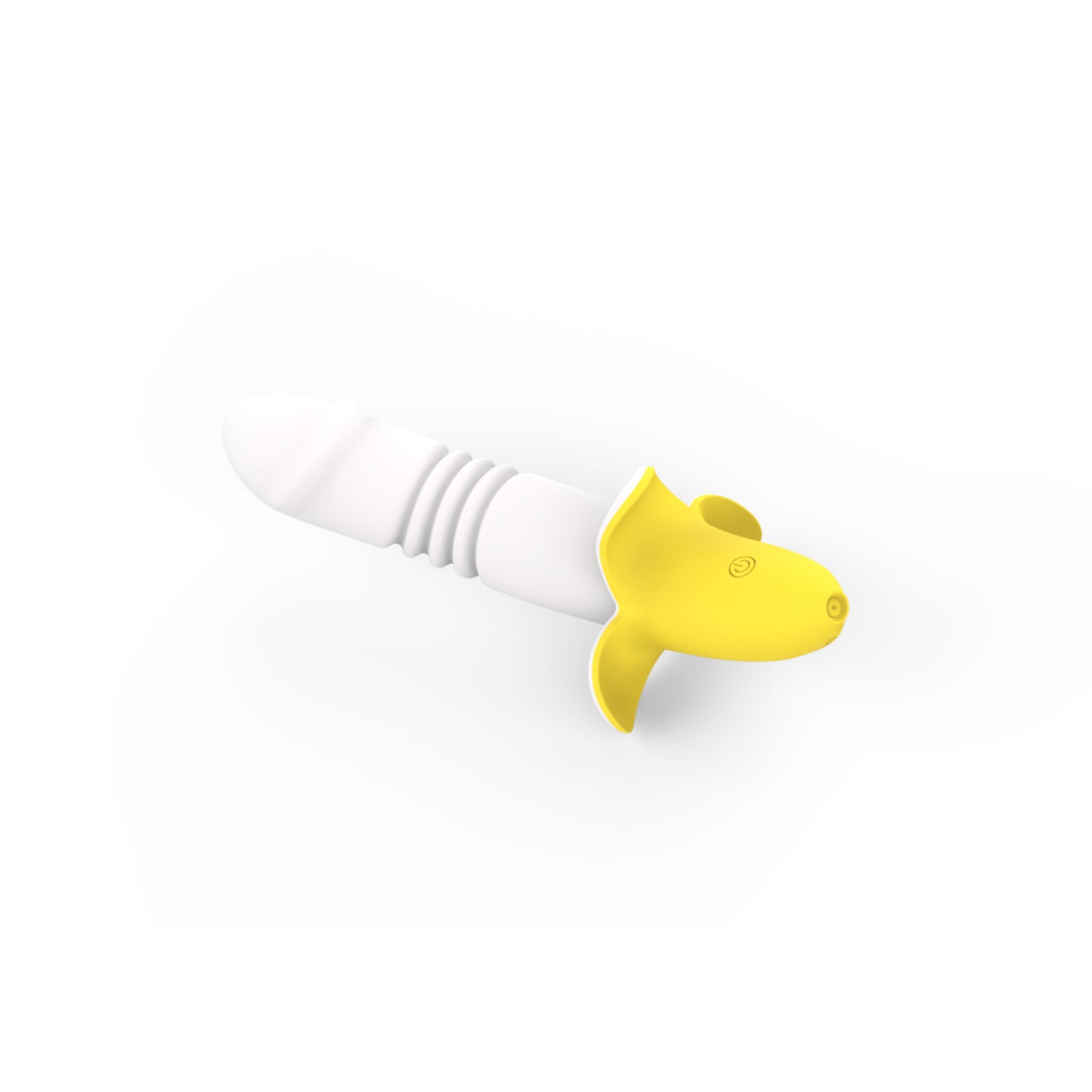 Vibrador Banana Retráctil (Con Movimiento de empuje)