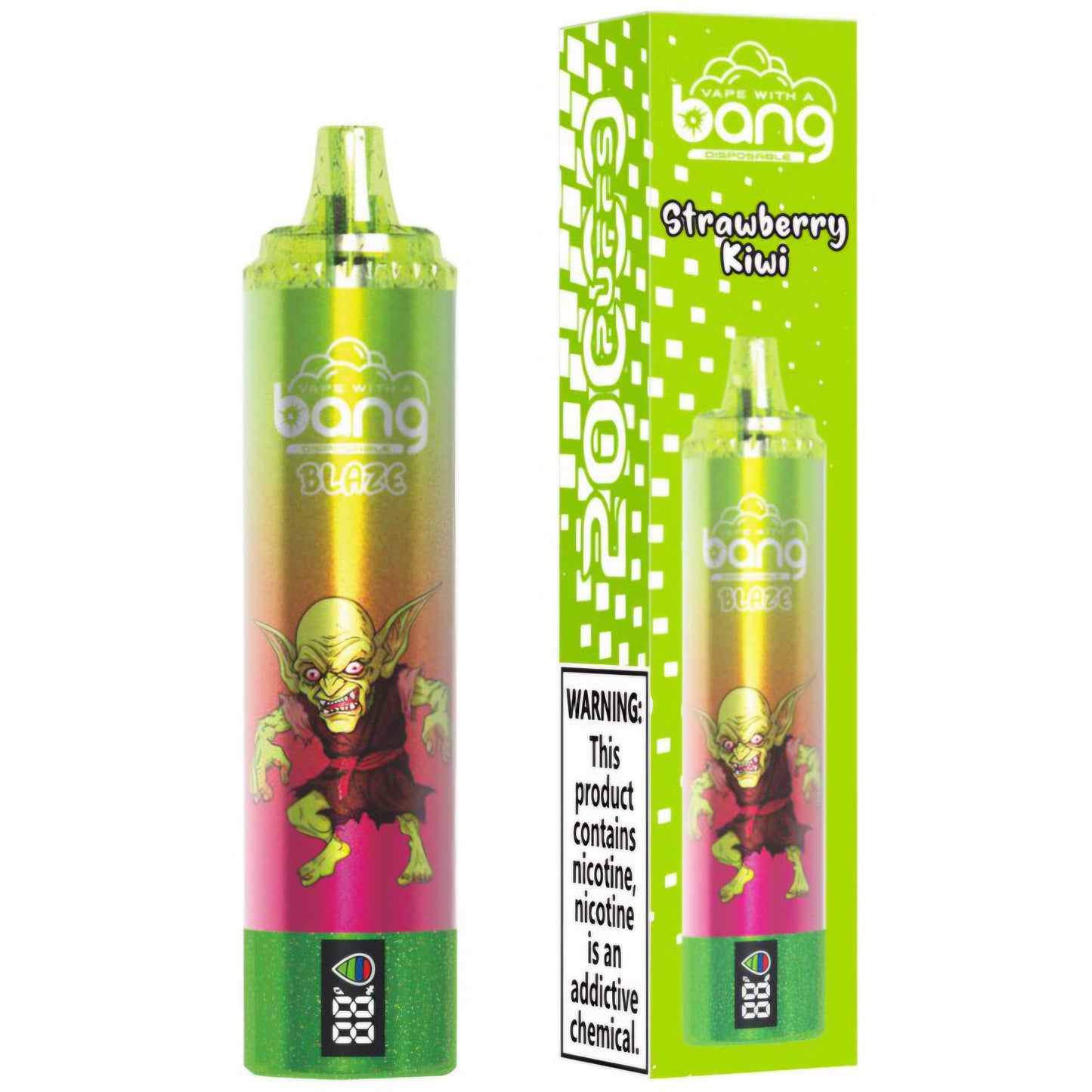 Bang 20 Mil Puffs Strawberry Kiwi