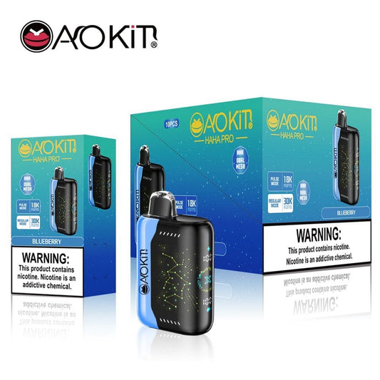 Aokit HAHA PRO 30 Mil Puffs Blueberry