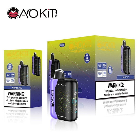 Aokit HAHA PRO 30 Mil Puffs Grape Ice