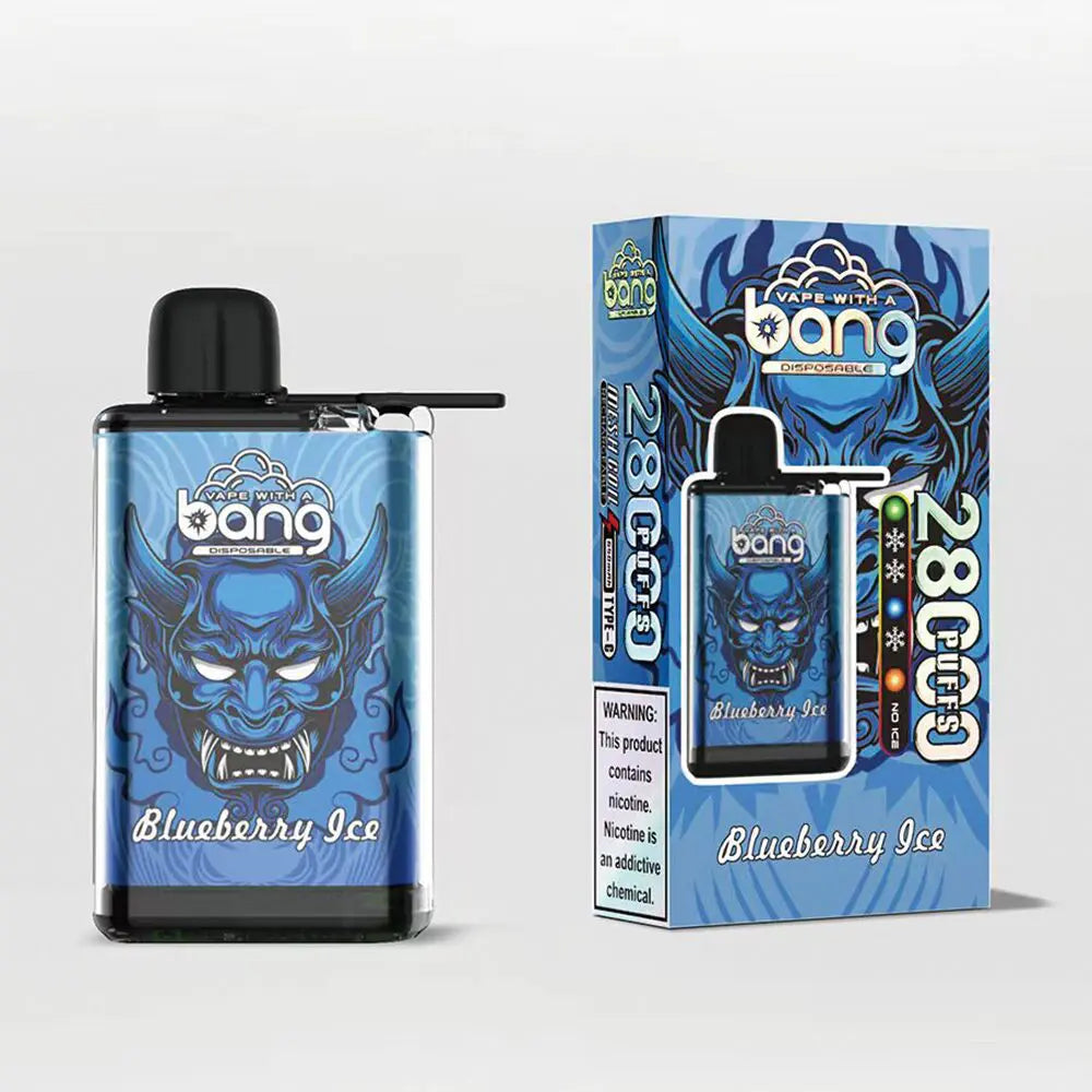 Bang 28 Mil Puffs Blueberry Rasberry