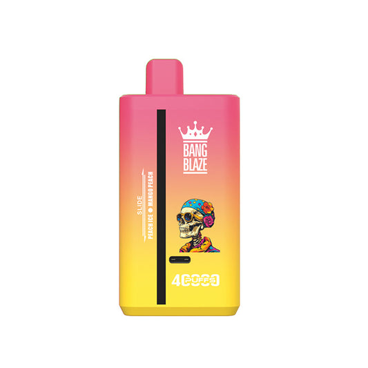 Bang Blaze 40 Mil Puffs Peach Ice- Mango Peach