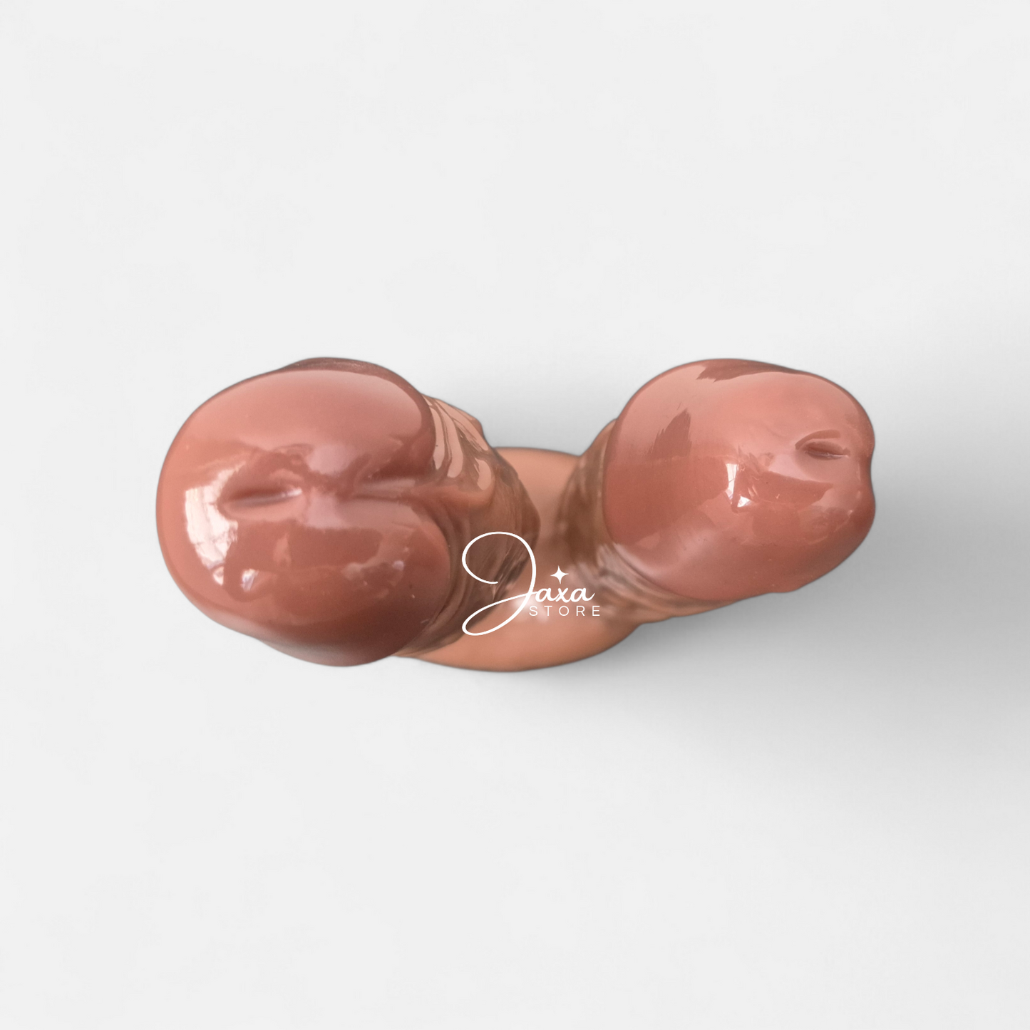 Dildo Doble Pene Chocolate