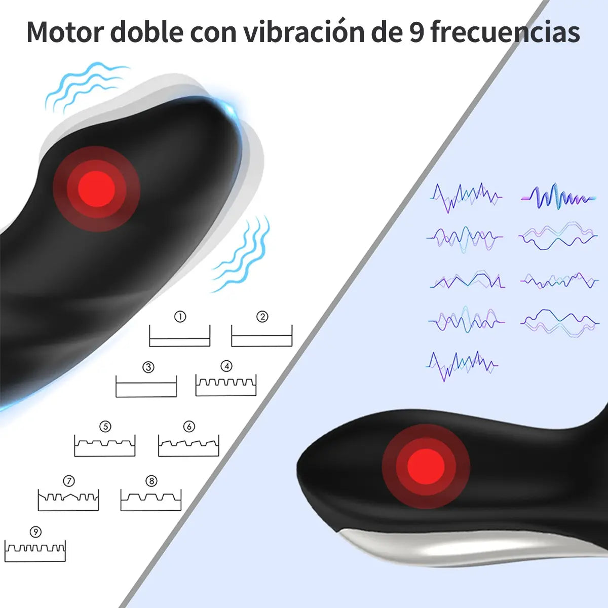 Plug vibrador con APP