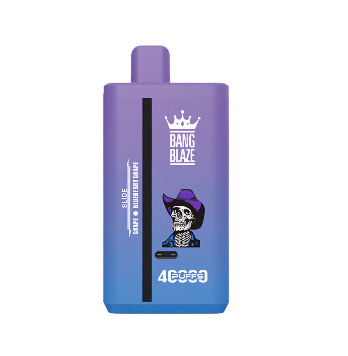 Bang Blaze 40 Mil Puffs Grape- Blueberry Grape