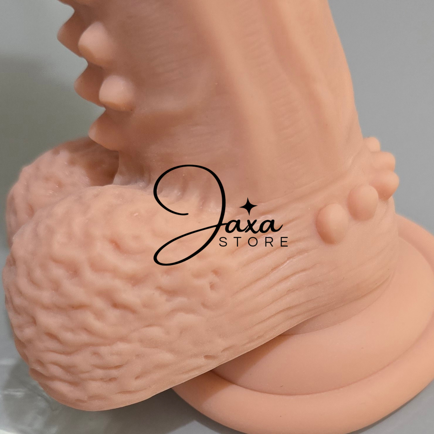Dildo texturizado con ventosa
