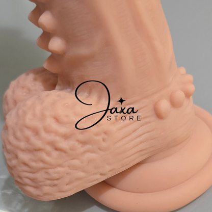 Dildo texturizado con ventosa