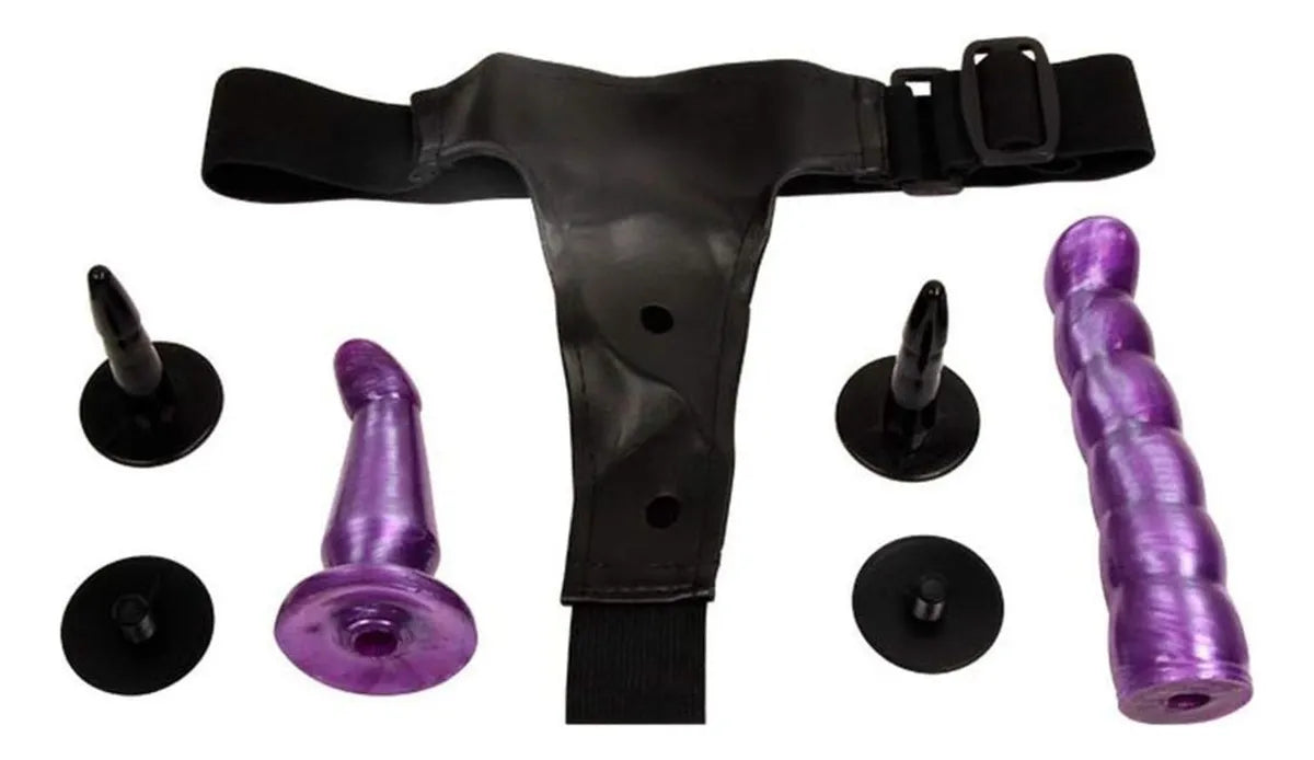 Arnes Consolador Doble Penetracion Ajustable