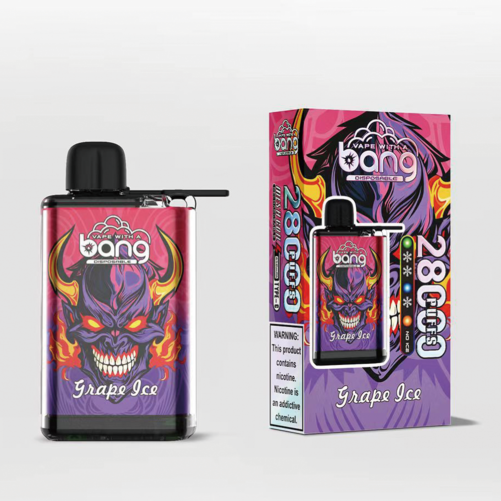 Bang 28 Mil Puffs Grape Ice