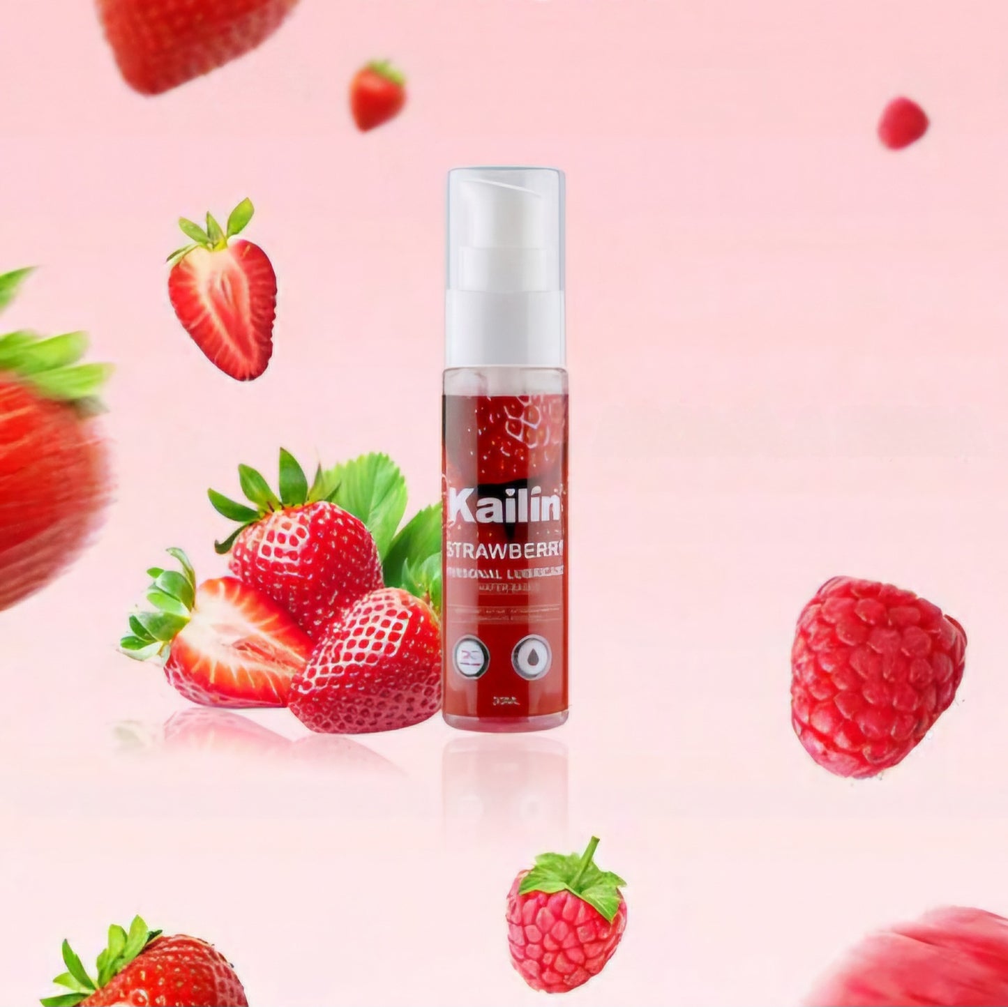 Lubricante a base de agua sabor fresa 30 ml